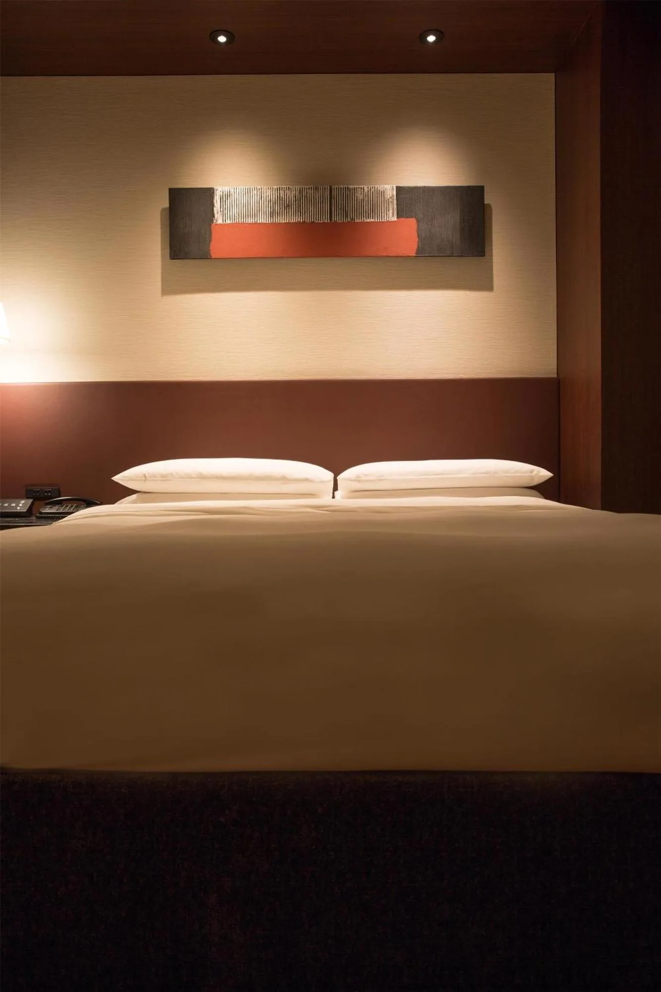 Bed Detail at Grand Hyatt Fukuoka