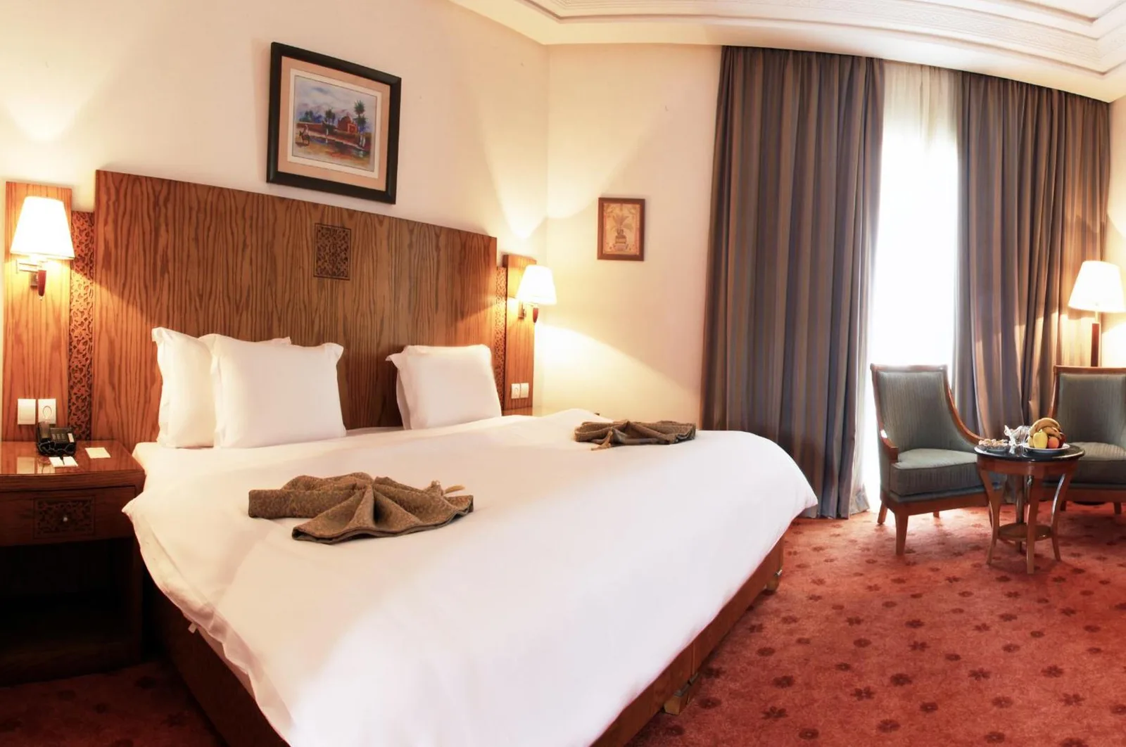 Vue de chambre double au Grand Mogador Sea View & Spa