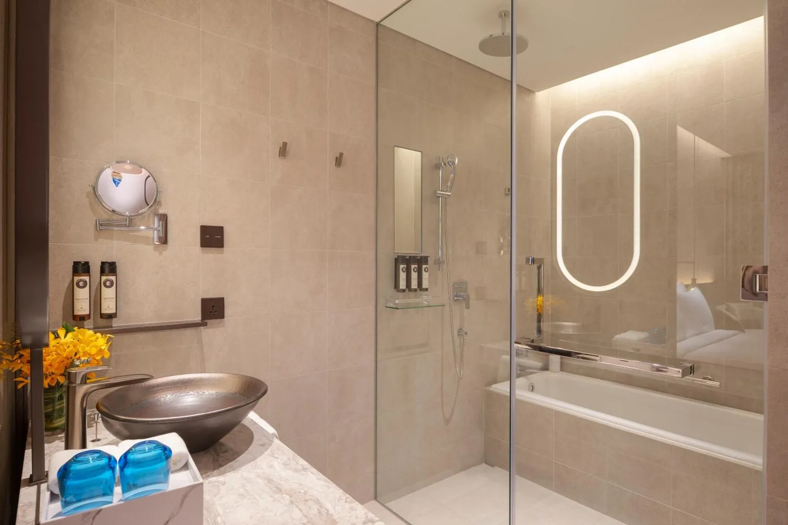 Badezimmer im Grand Nikko Bangkok Sathorn