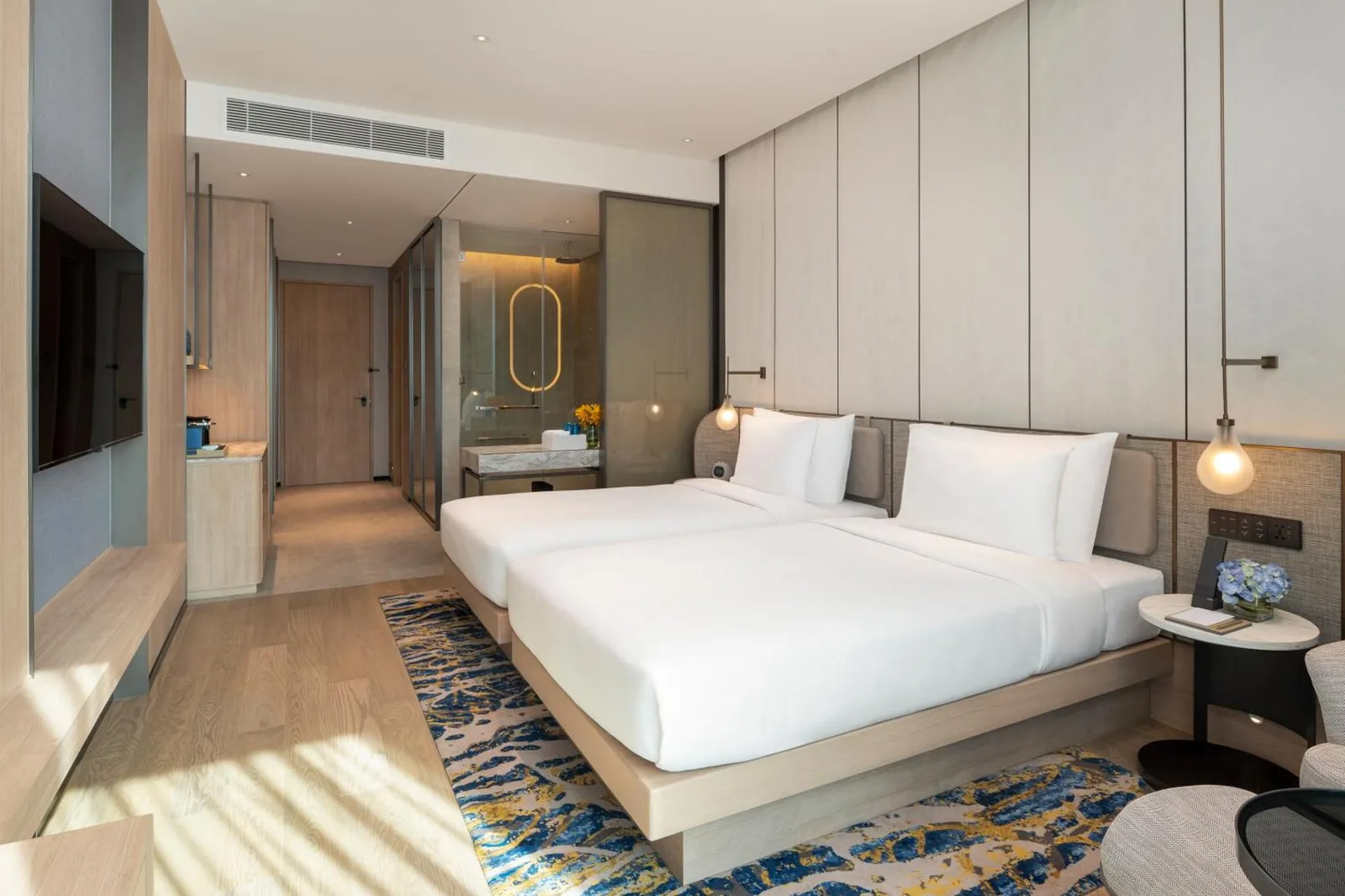 Zweibettzimmer im Grand Nikko Bangkok Sathorn