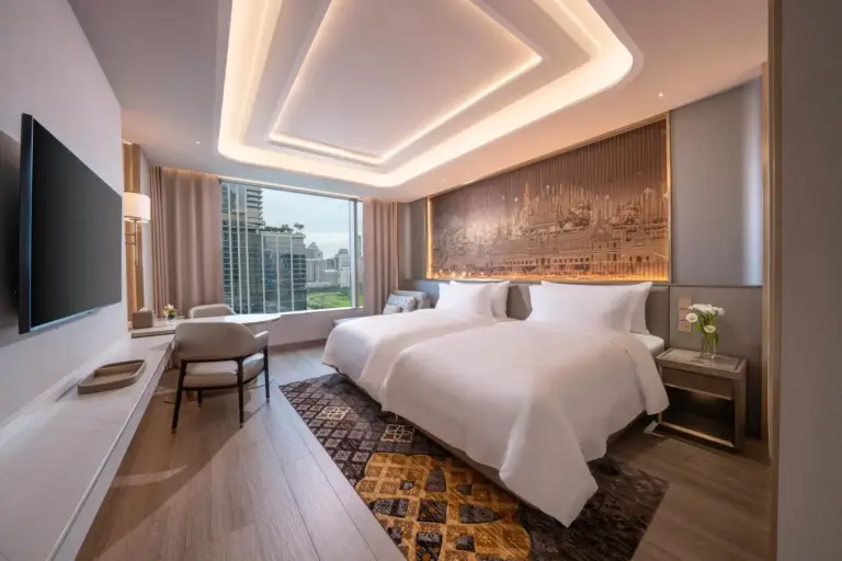 Habitación doble deluxe en Grande Centre Point Prestige Bangkok