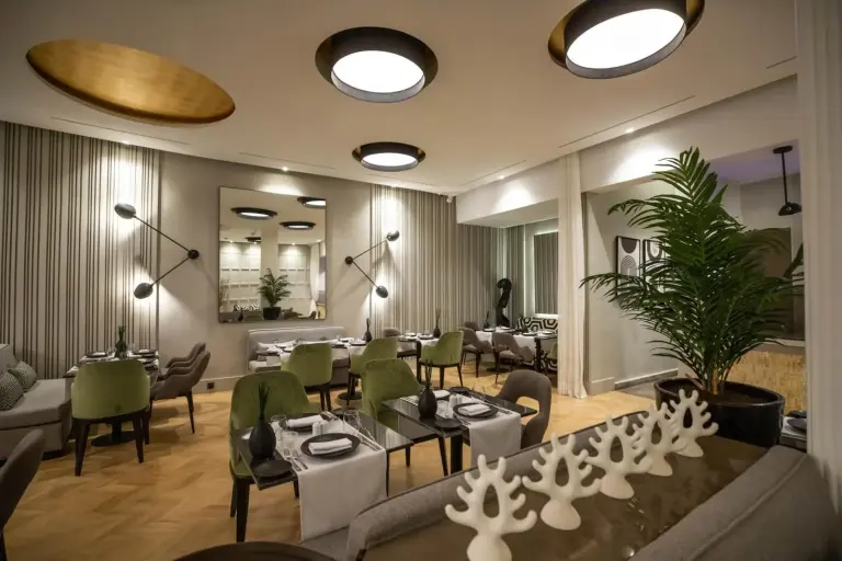 Speisebereich im Gray Boutique Hotel Casablanca
