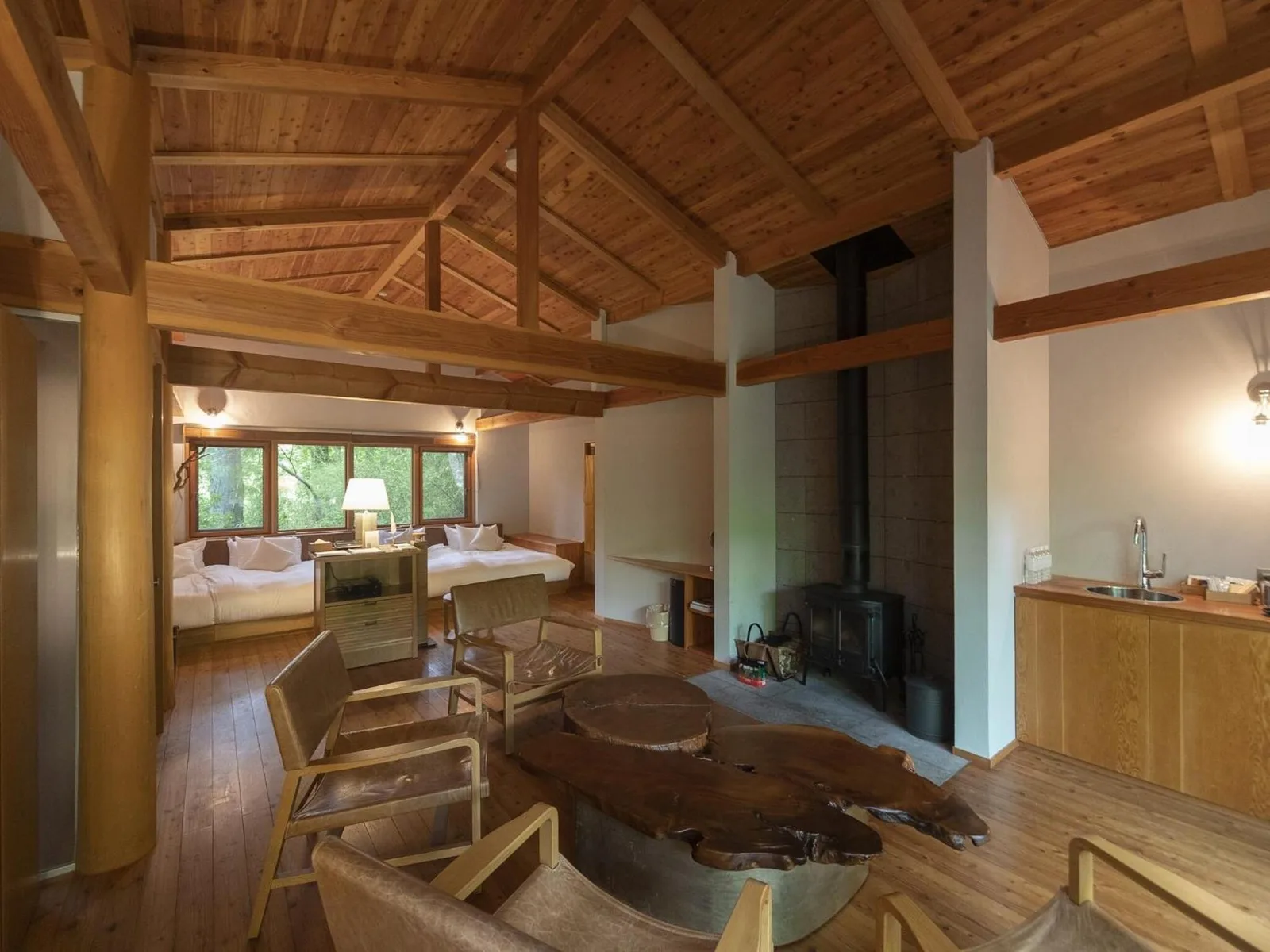 Hakone Retreat villa 1/f Main Living Space