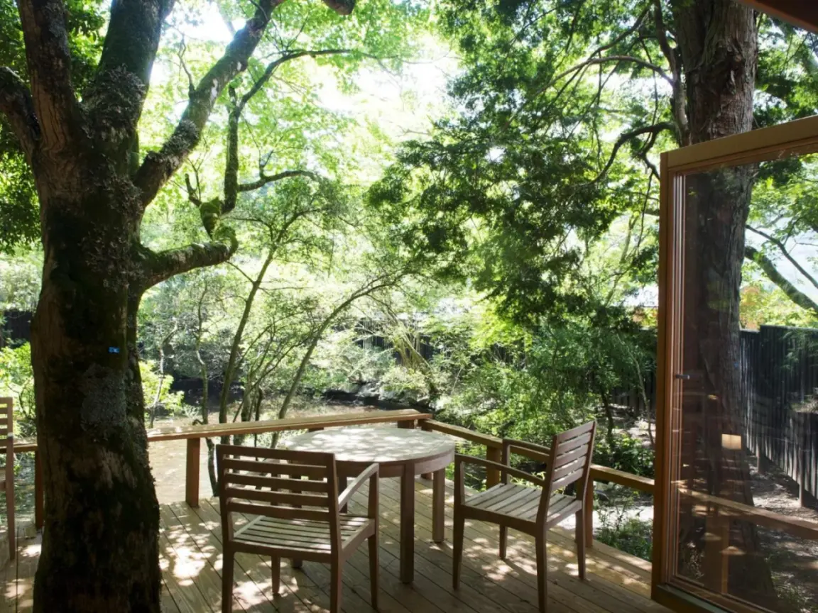 Hakone Retreat villa 1/f Relaxing Deck