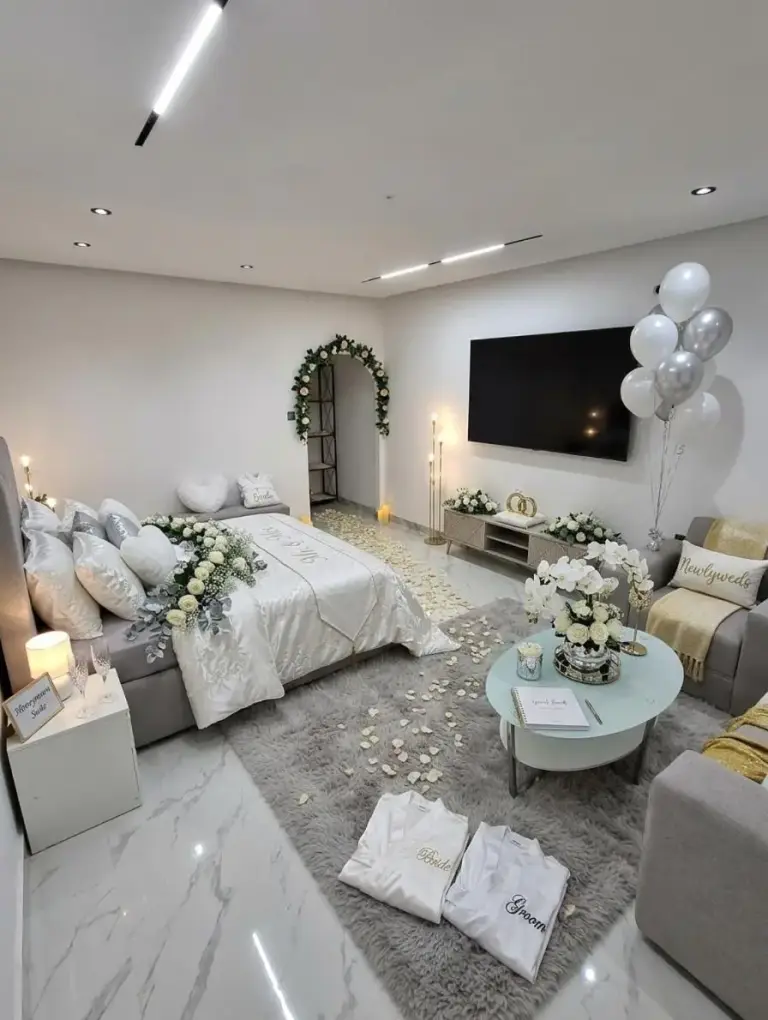 Luxury bedroom at Hatta Romance Chalet