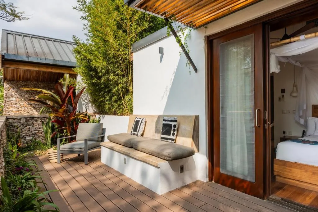 Outdoor seating area at Hemingways Retreat Kigali