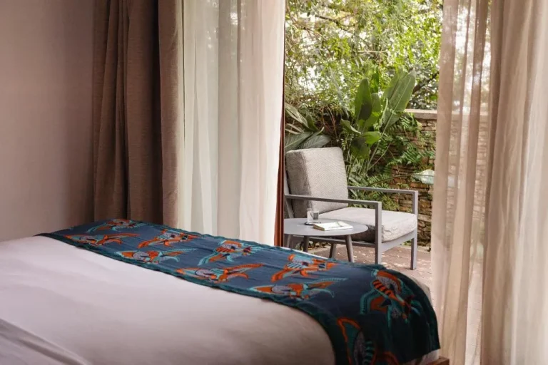 View from room at Hemingways Retreat Kigali