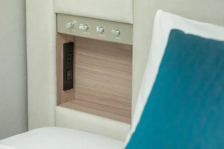 Bedside Features at Hewitt Resort Naha