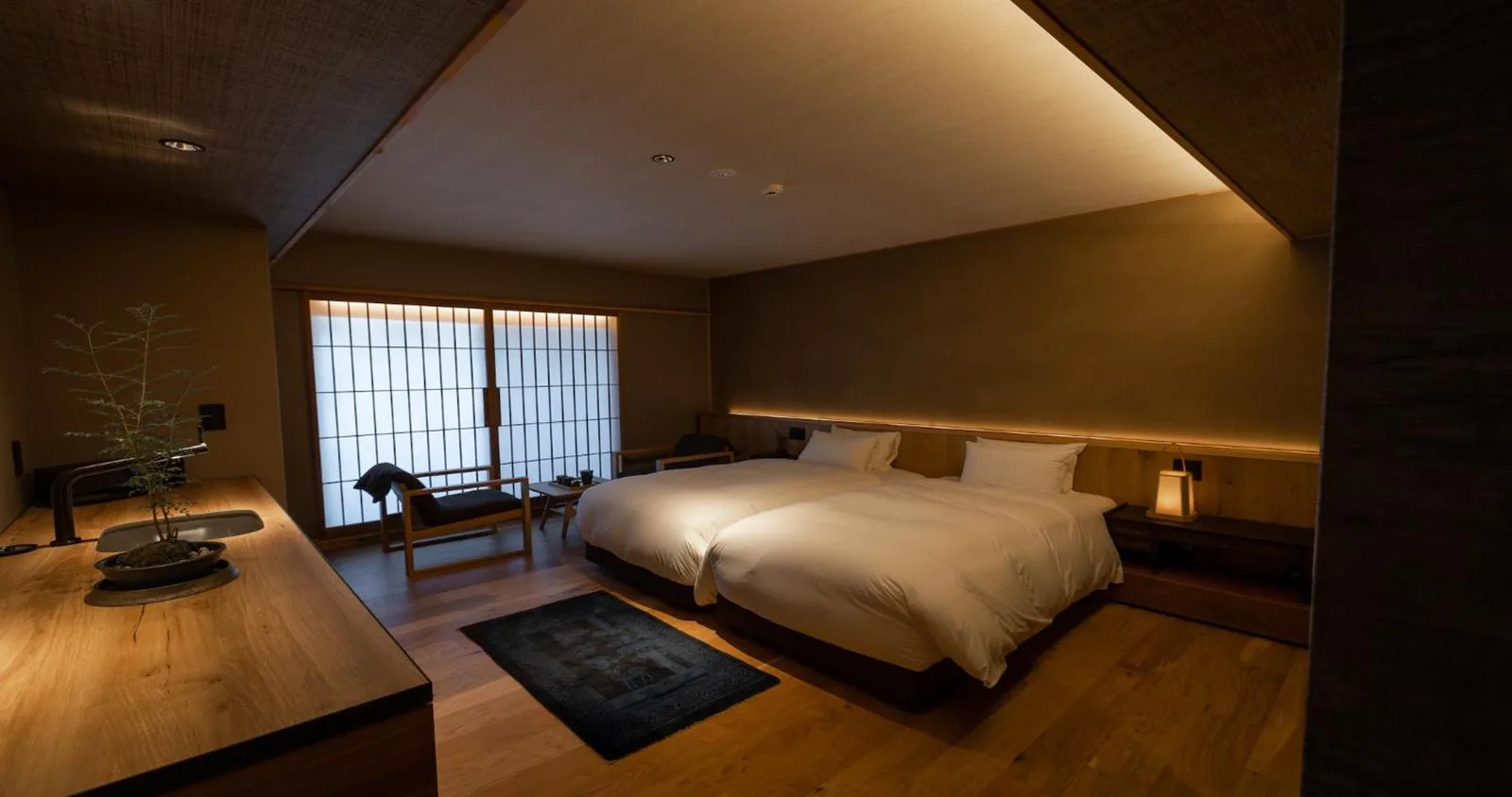 Higashiyama Shikikaboku geräumiges Schlafzimmer mit natürlichem Licht