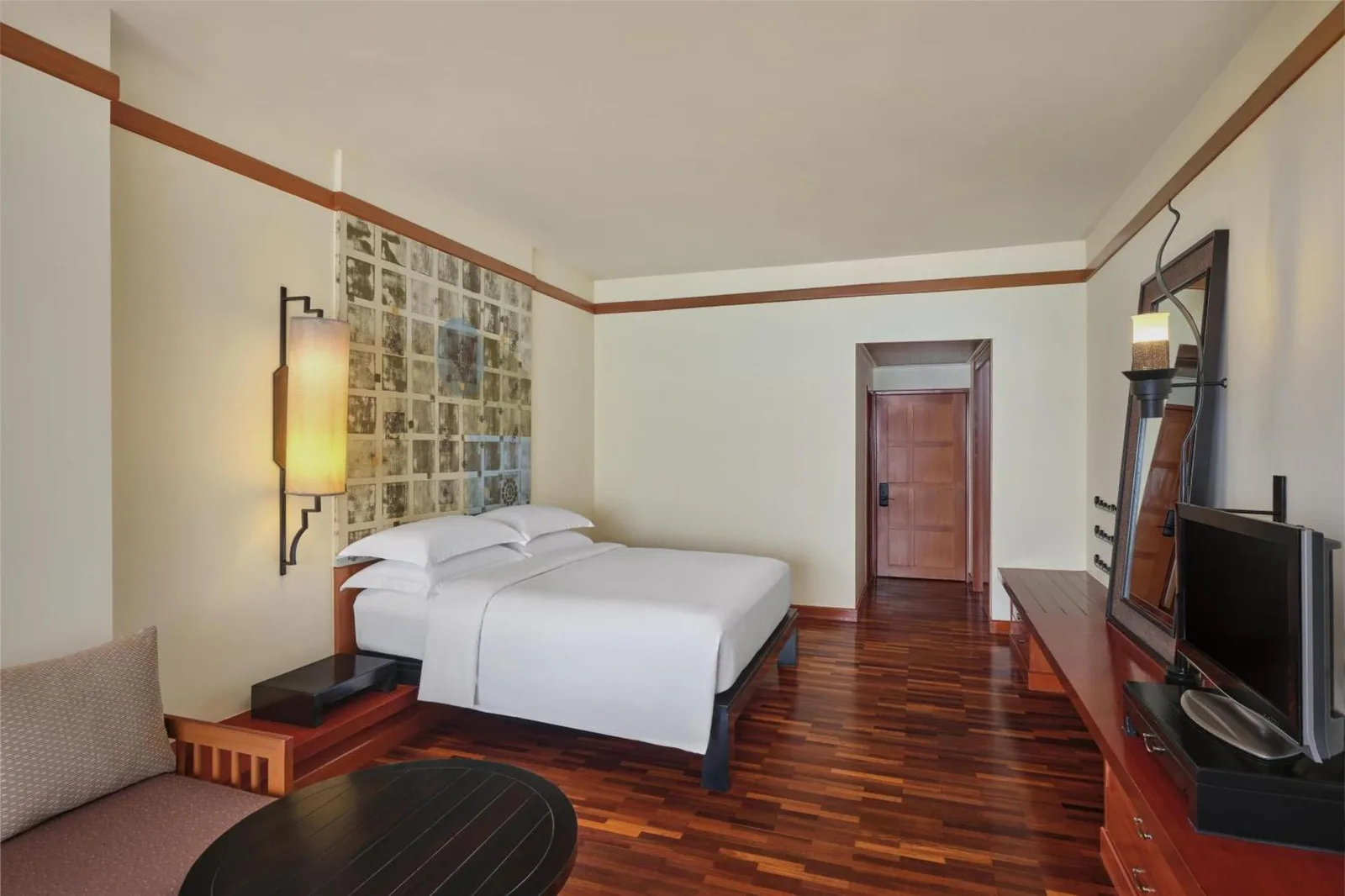 Stylish guest room in Hilton Hua Hin Resort & Spa