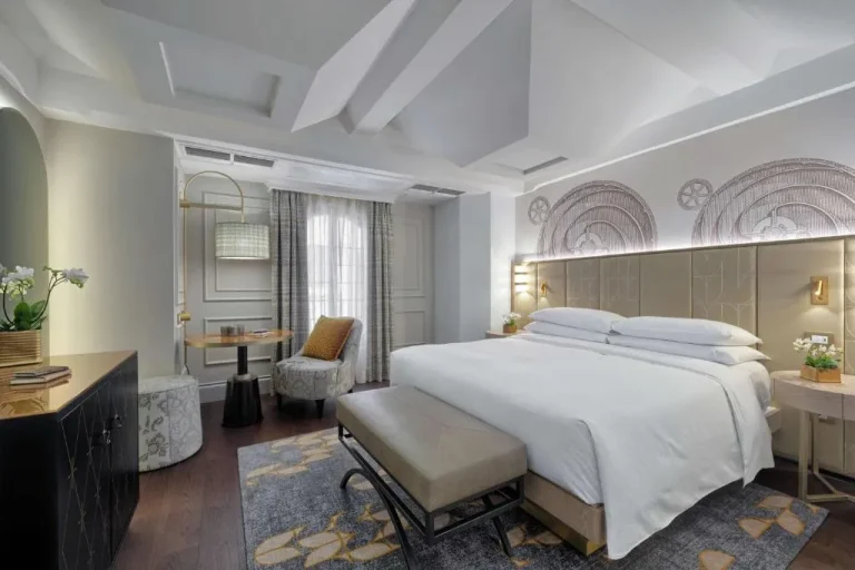 Habitación moderna en Hilton Molino Stucky Venecia