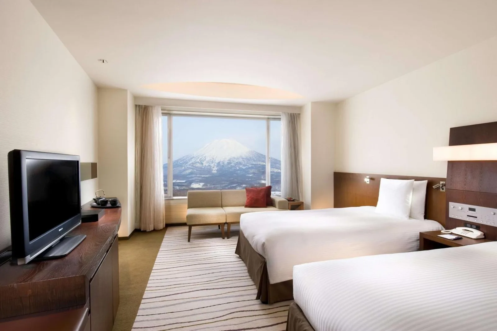 Chambre Twin spacieuse au Hilton Niseko Village