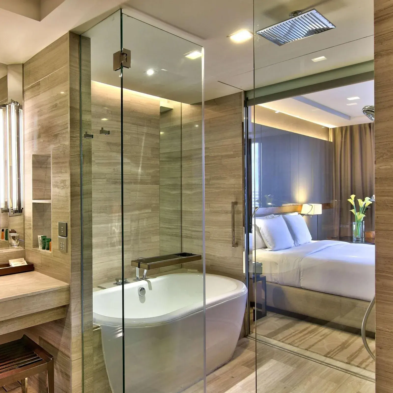 Badezimmer im Hilton Sukhumvit Bangkok