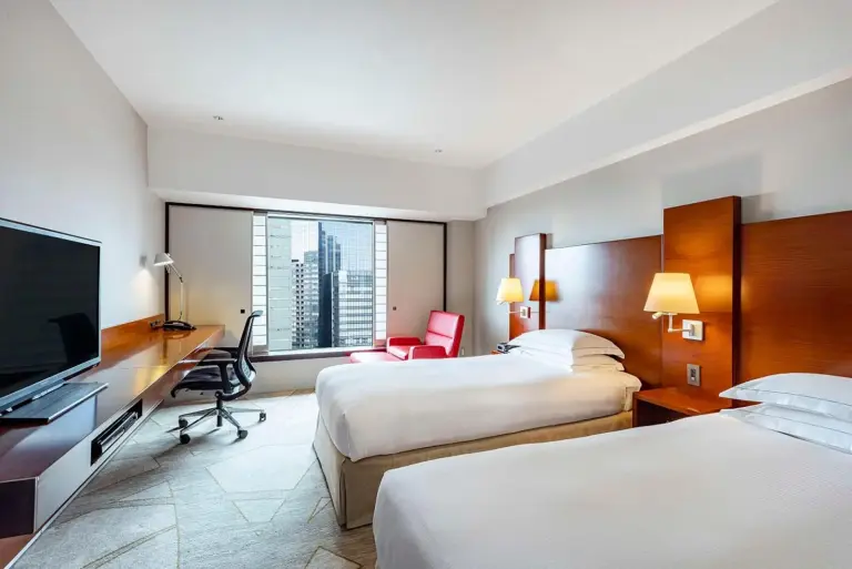 Zweibettzimmer im Hilton Tokyo Hotel