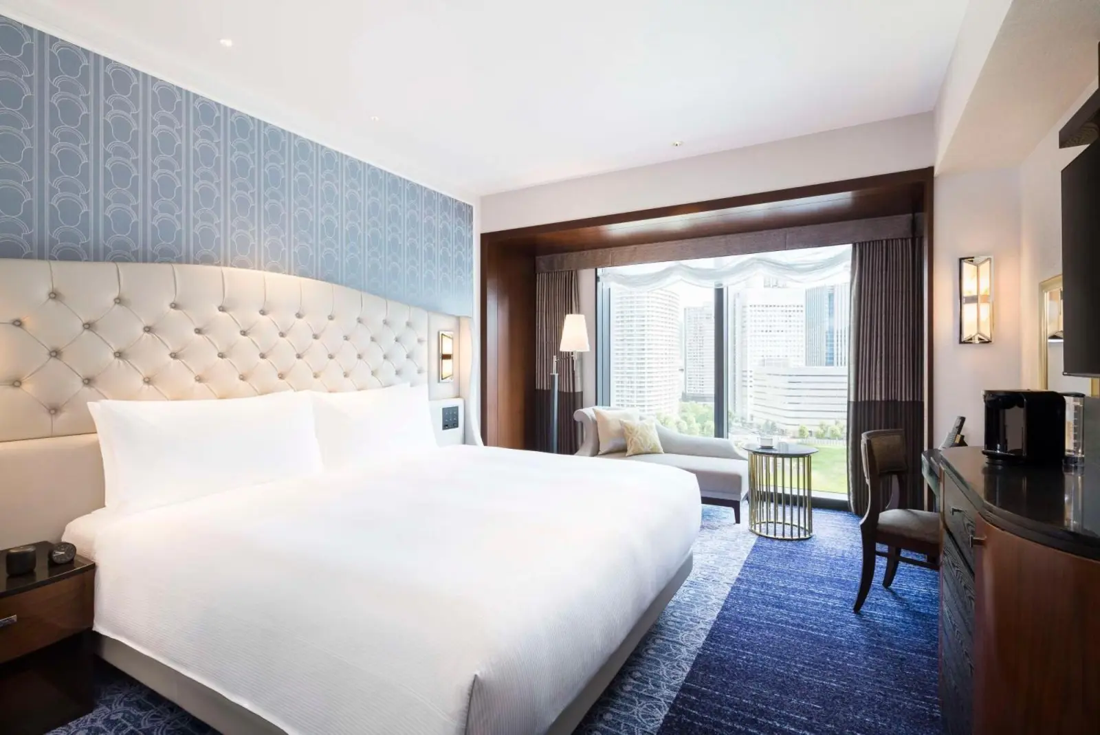 Habitación del Hilton Yokohama con vista