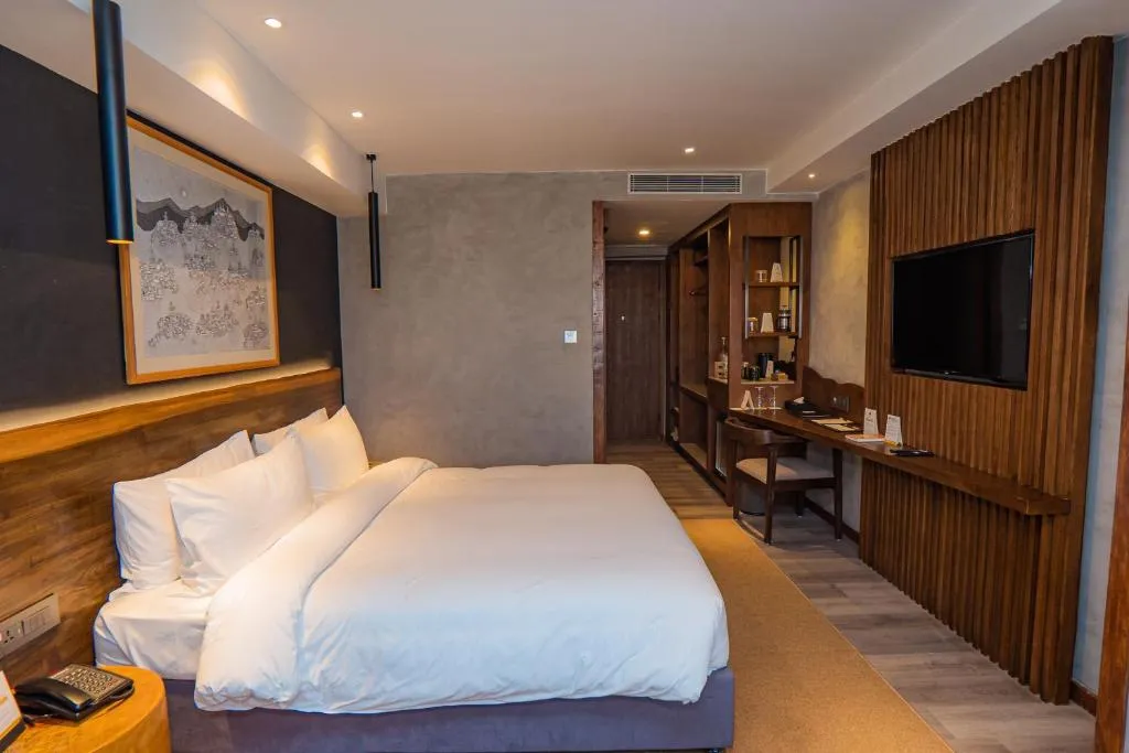 Chambre d'hôte confortable à l'Hôtel Barahi Kathmandu