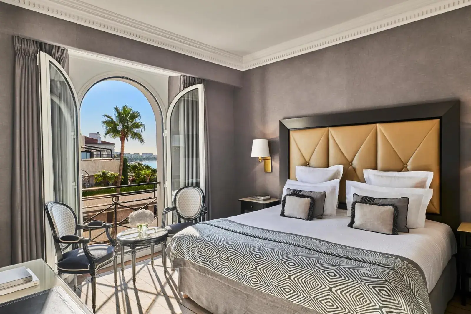 Ocean view room at Hôtel Barrière Le Majestic Cannes