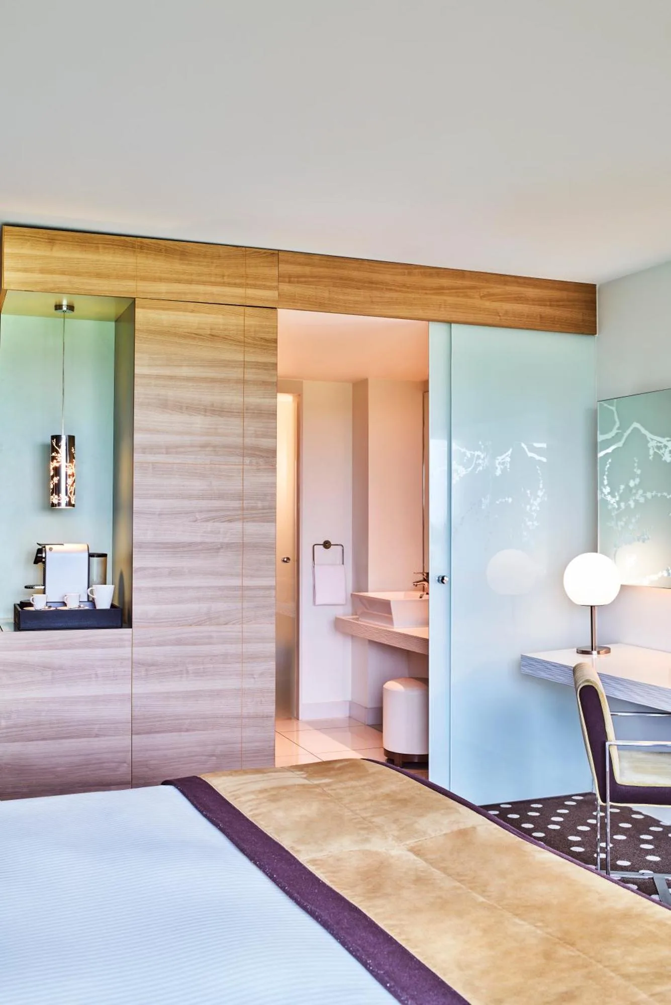 Detailed view of the room at Hôtel Barrière Lille