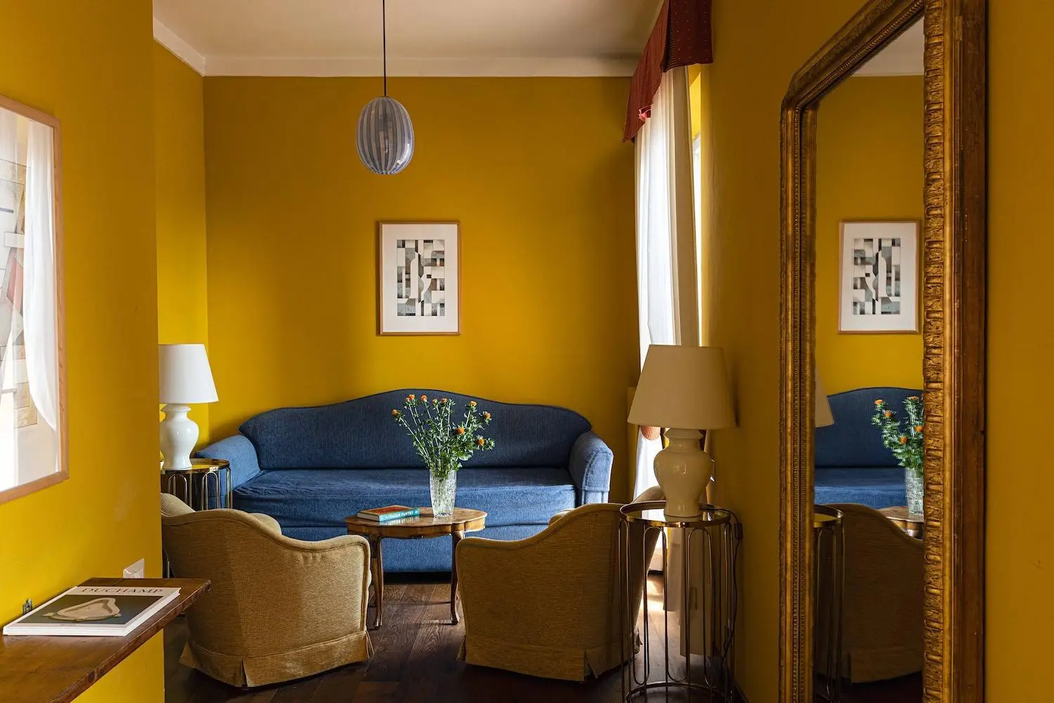 Charming sitting area at Hotel Certosa Di Maggiano, Siena