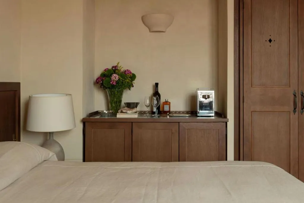 Mini bar area in a guest room at Hôtel du Couvent, a Luxury Collection Hotel in Nice
