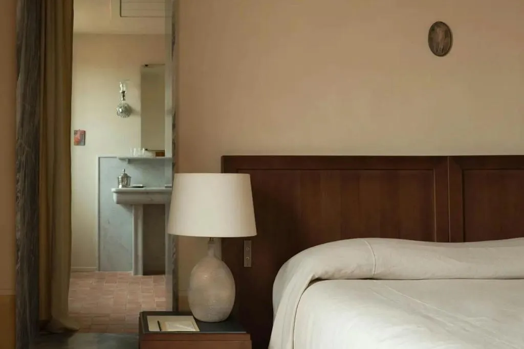 Details of a guest room at Hôtel du Couvent, a Luxury Collection Hotel in Nice