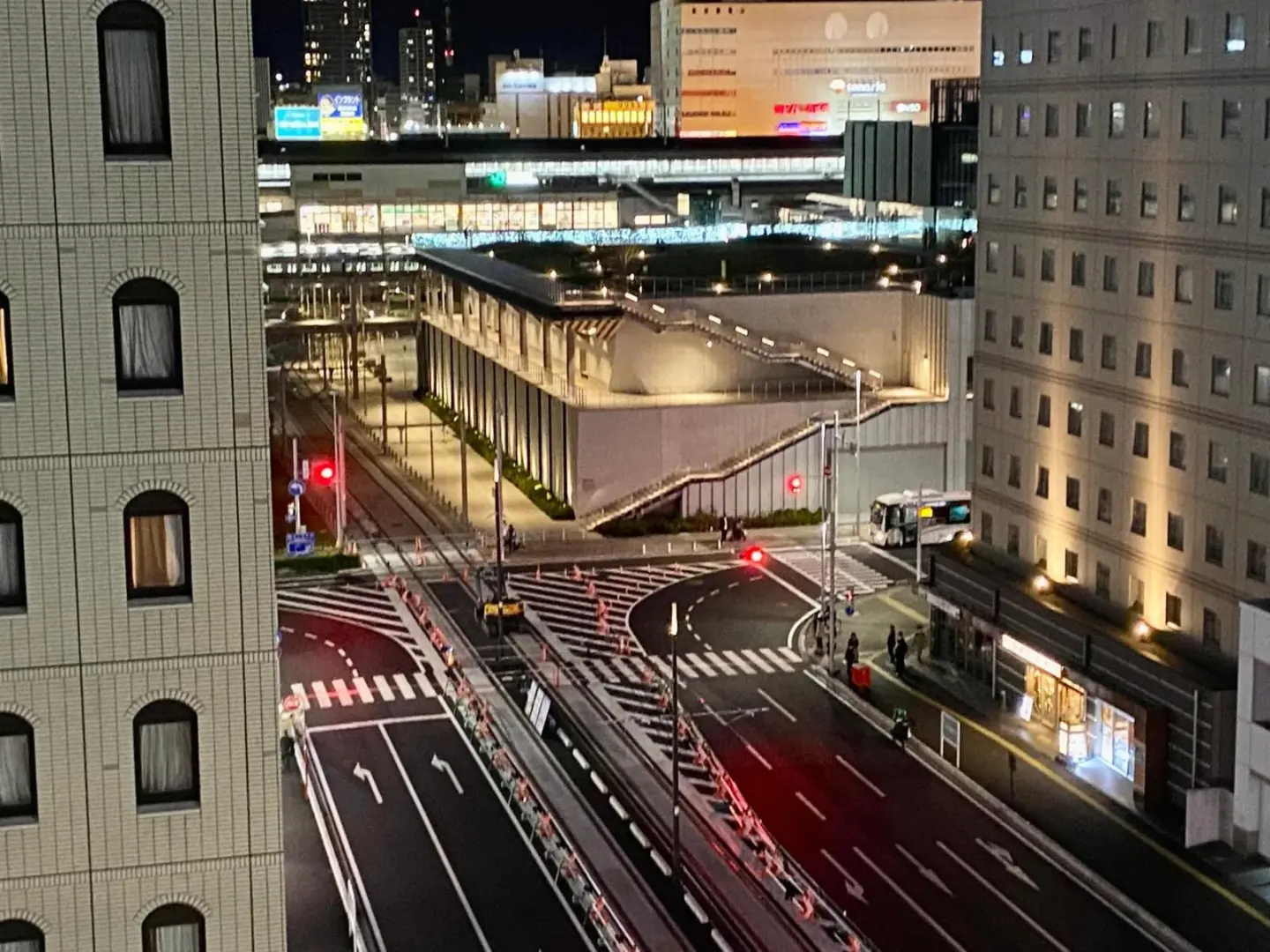 Vista de la ciudad desde Hotel EL Utsunomiya 7 por la noche