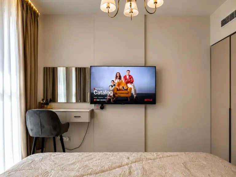 Installation de divertissement dans la chambre à شقة استيديو في الجادة الشارقة, Sharjah