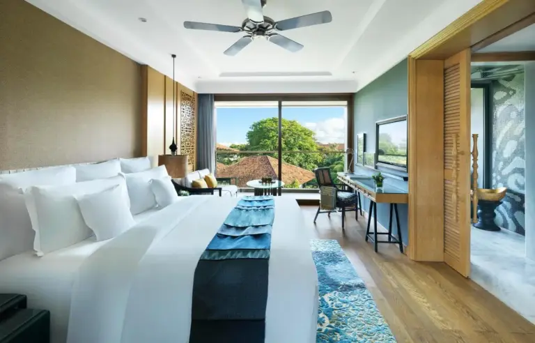 Blick auf das Premium-Zimmer im Hotel Indigo Bali Seminyak Beach