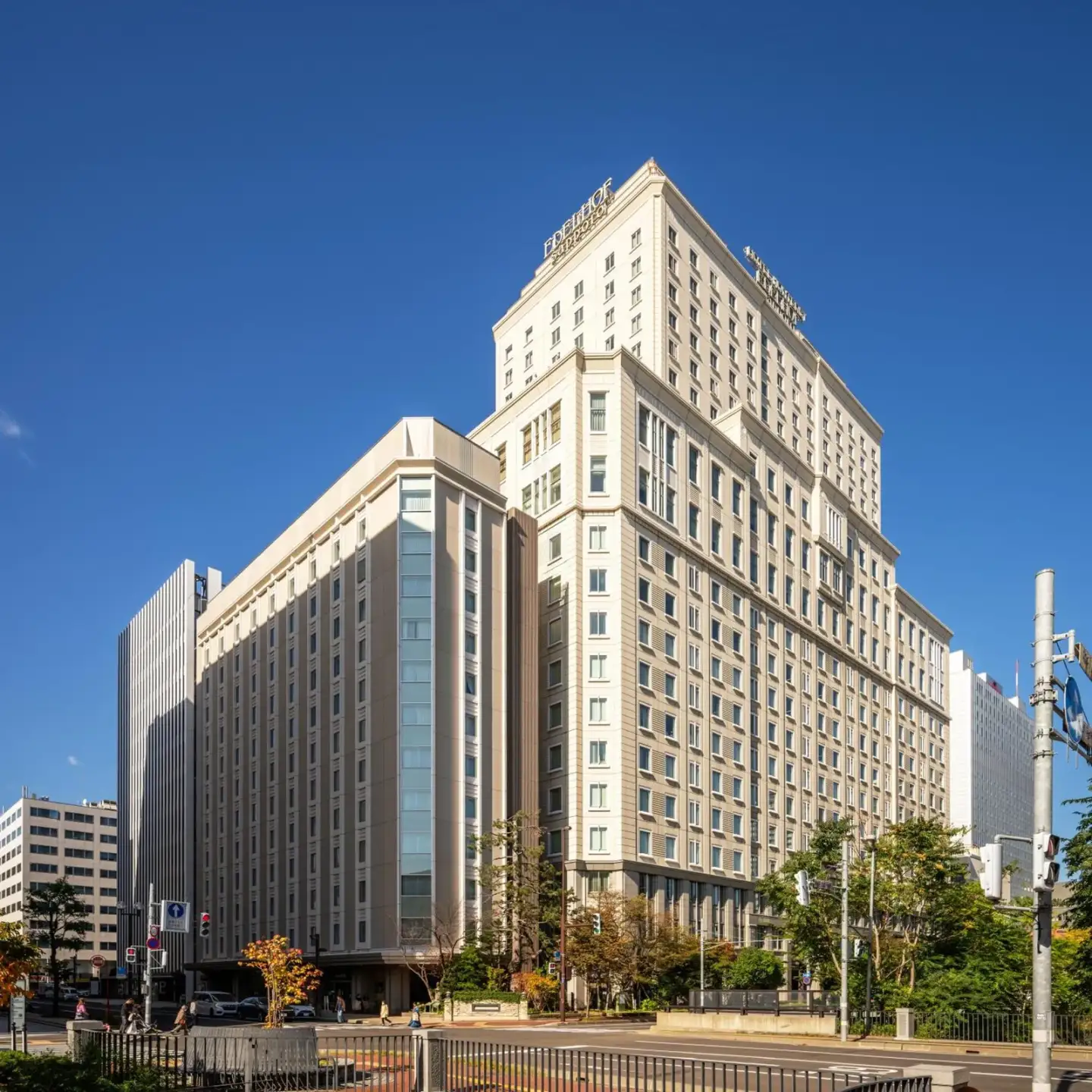 Vista exterior del Hotel Monterey Edelhof Sapporo