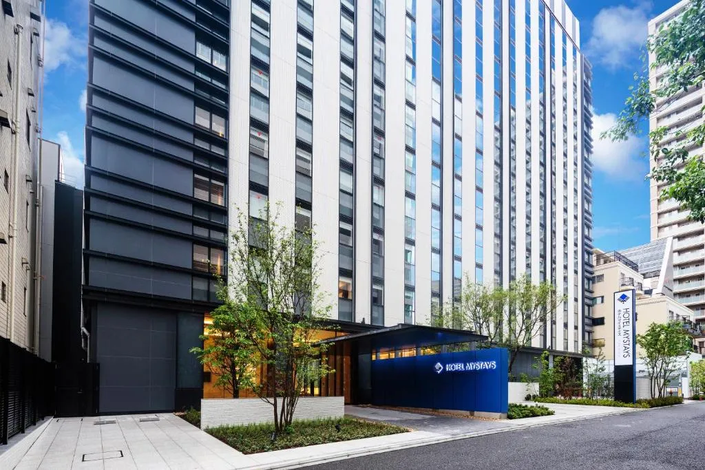 Exterior view of Hotel Mystays Premier Akasaka, Tokyo