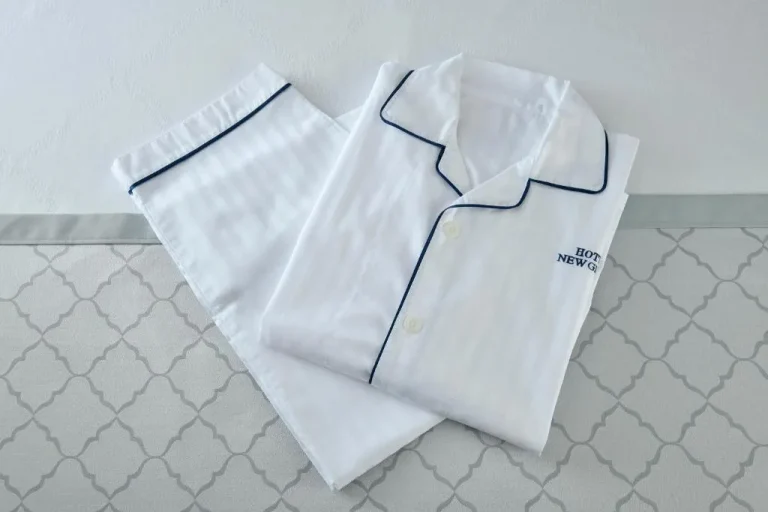 Pijamas de marca en el Hotel New Grand en Yokohama