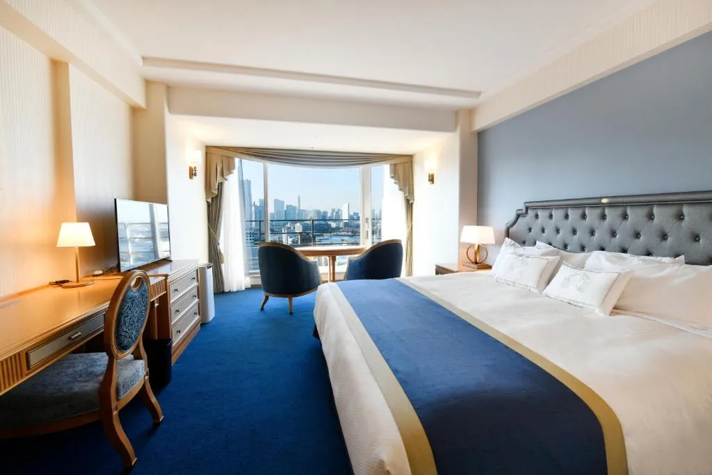 Habitación lujosa en Hotel New Grand en Yokohama