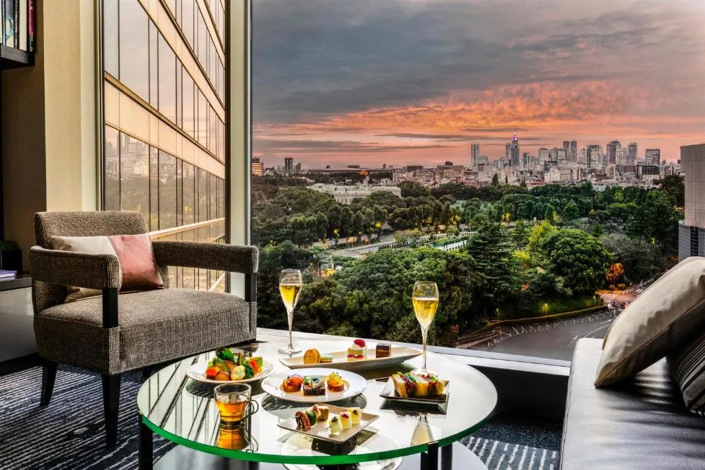 Expérience gastronomique au Hotel New Otani Tokyo avec vue sur la ville