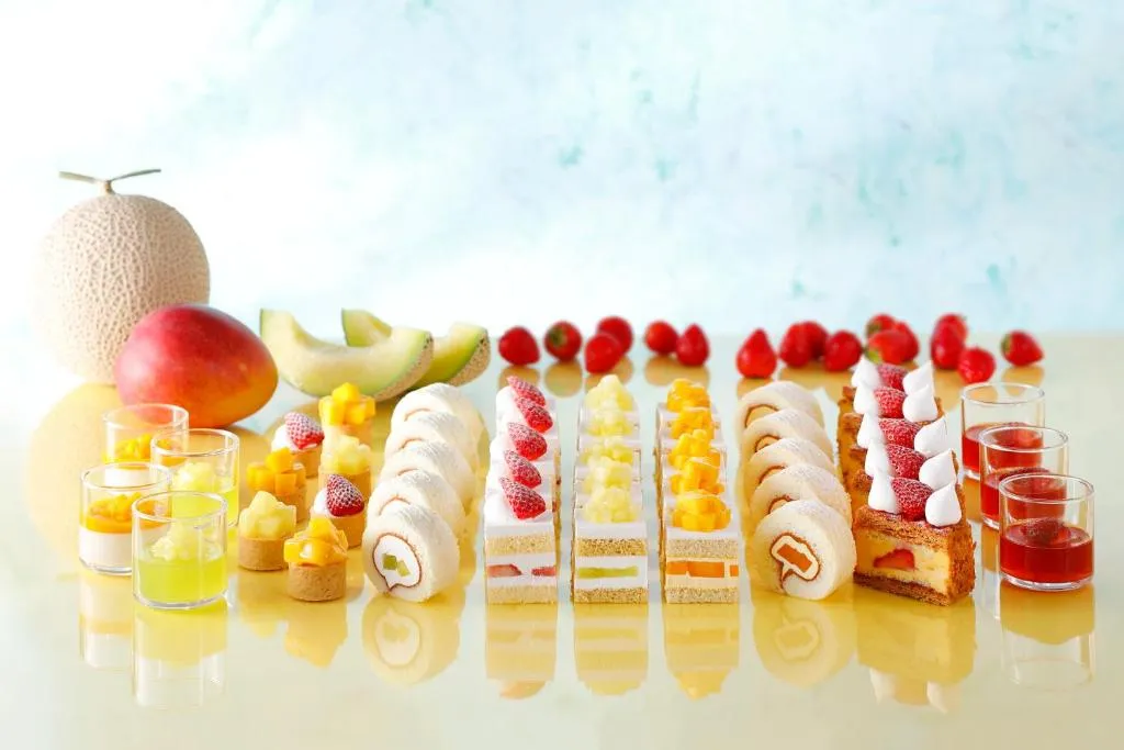 Dessert spread at Hotel New Otani Tokyo The Main