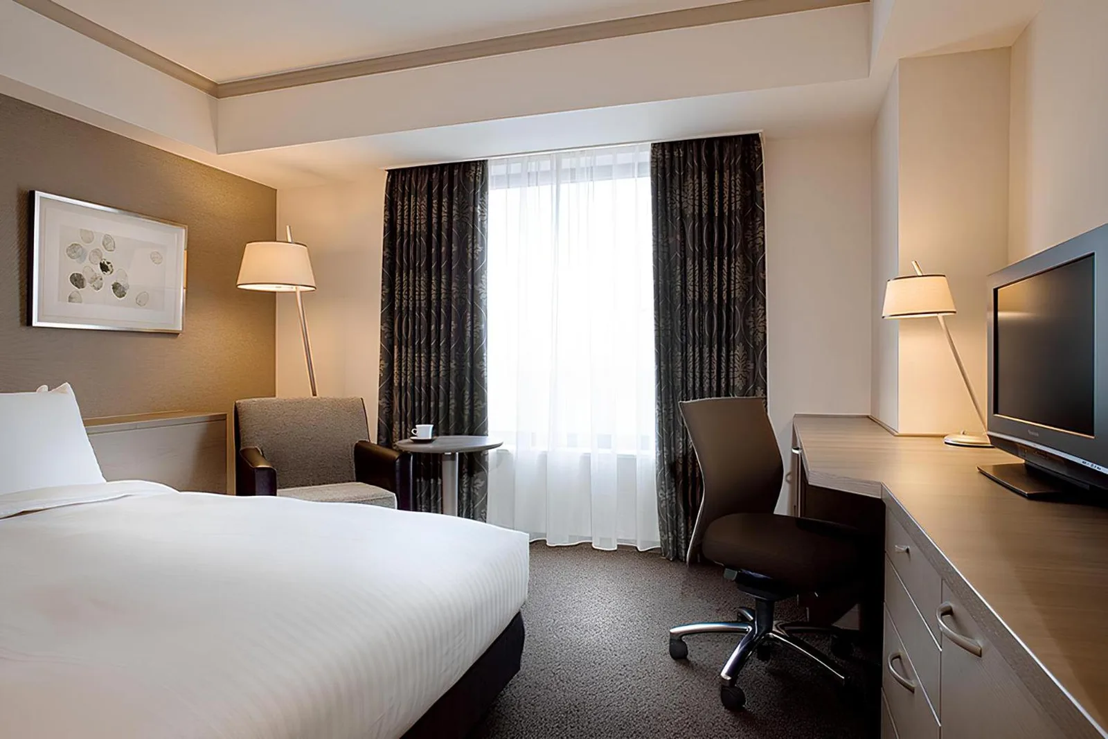 Habitación individual en Hotel Nikko Fukuoka