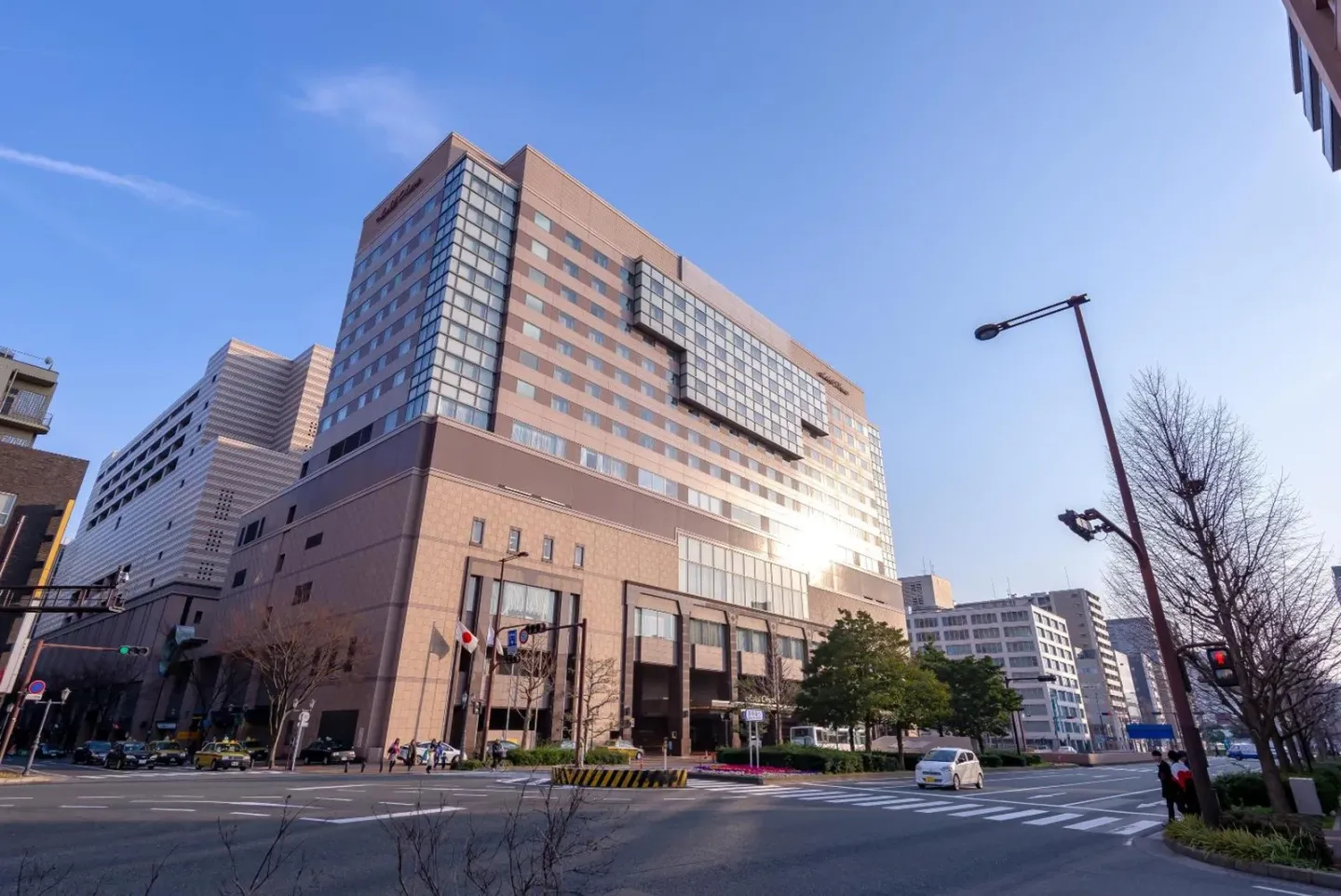 Vista exterior de Hotel Okura Fukuoka en Fukuoka