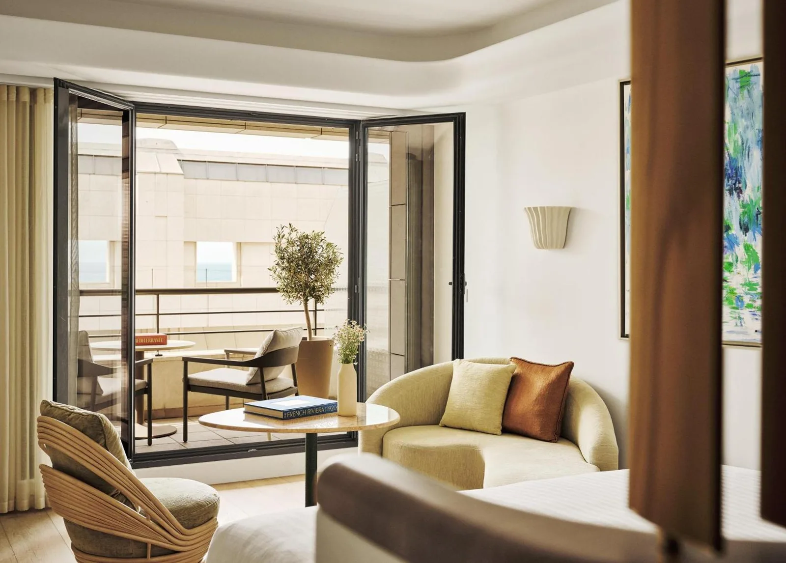Room with balcony view at Hotel Palais de la Mediterranee, Unbound Collection by Hyatt in Nice