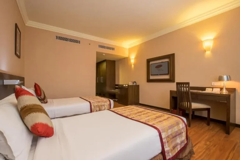 Double occupancy room at Hotel Pokhara Grande