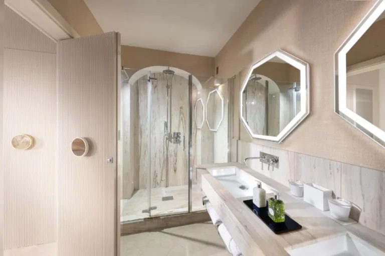 Bathroom at Hotel Punta Tragara in Capri