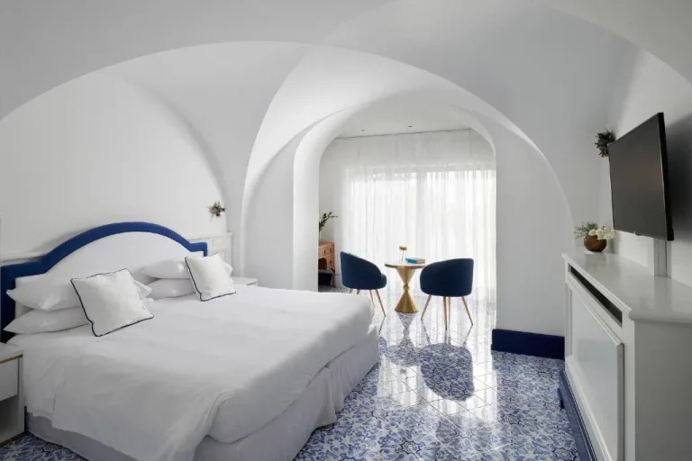Luxurious suite at Hotel Scalinatella in Capri
