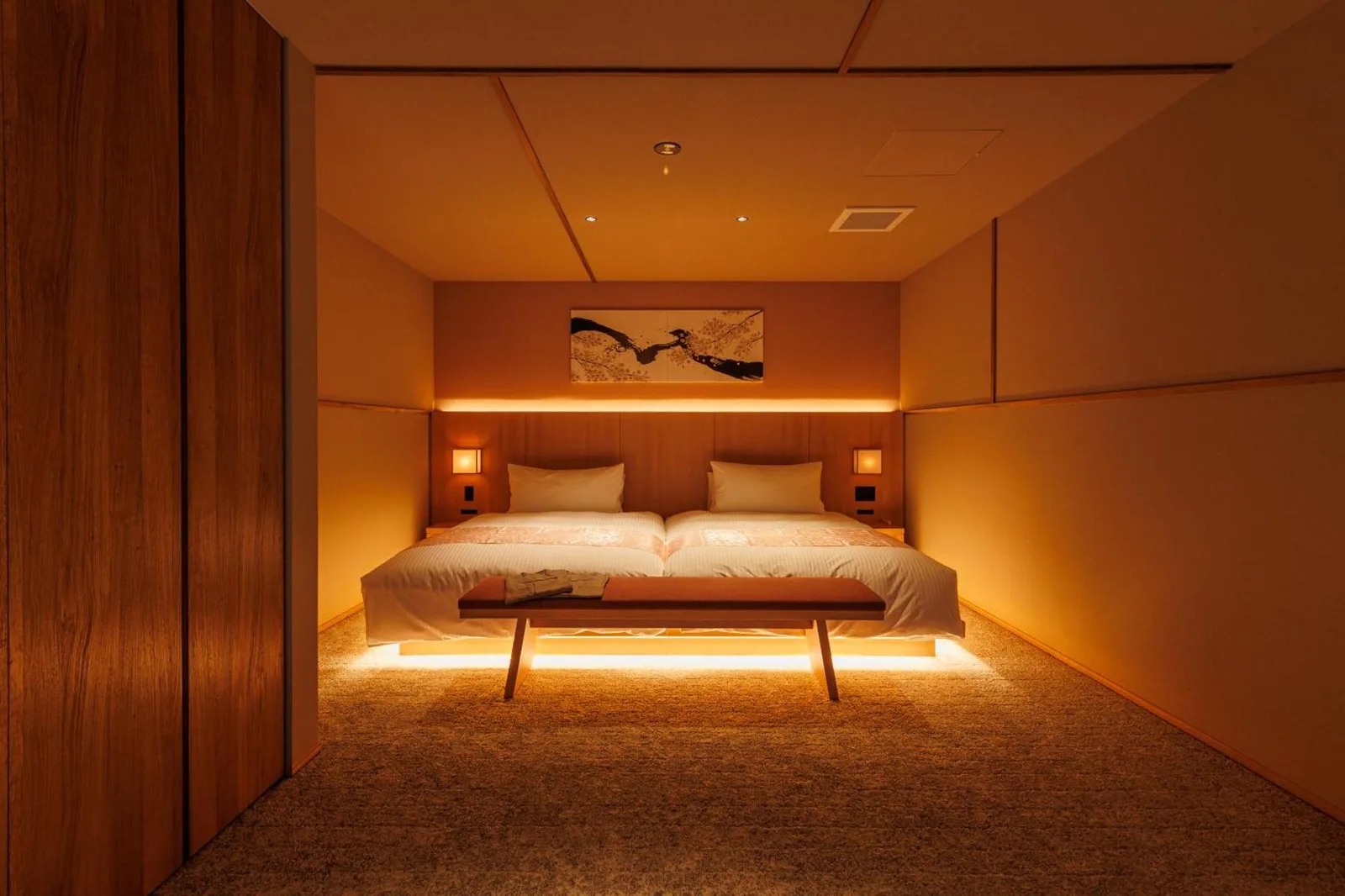 Nara Kasuga Deer Hotel stylish twin room