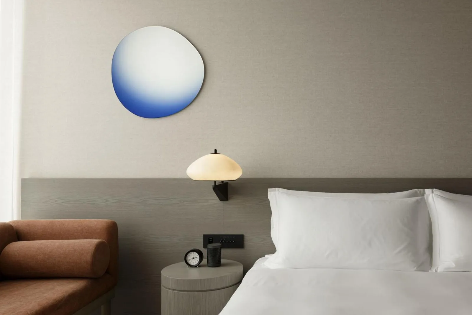 Stylish guest room at Hotel Toranomon Hills, The Unbound Collection By Hyatt in Tokyo