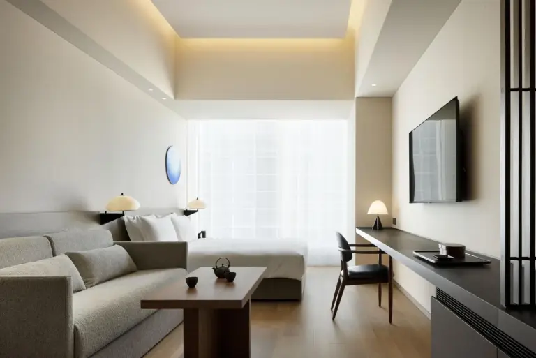 Modern suite at Hotel Toranomon Hills, The Unbound Collection By Hyatt in Tokyo