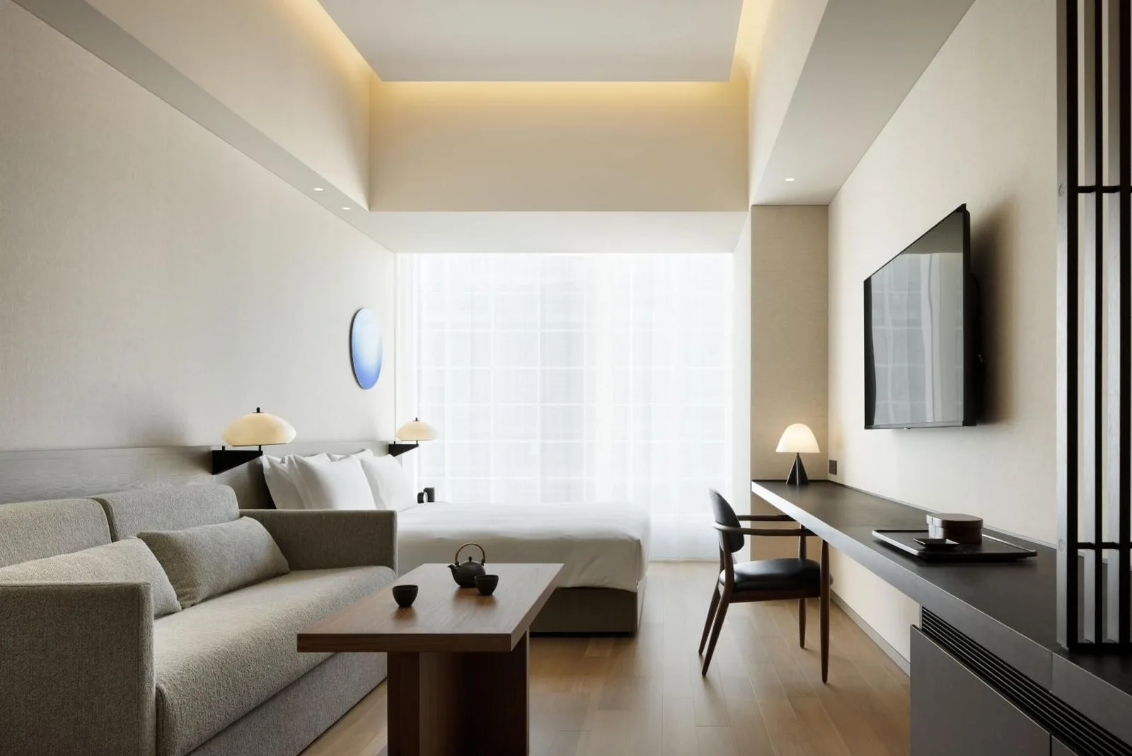 Modern suite at Hotel Toranomon Hills, The Unbound Collection By Hyatt in Tokyo