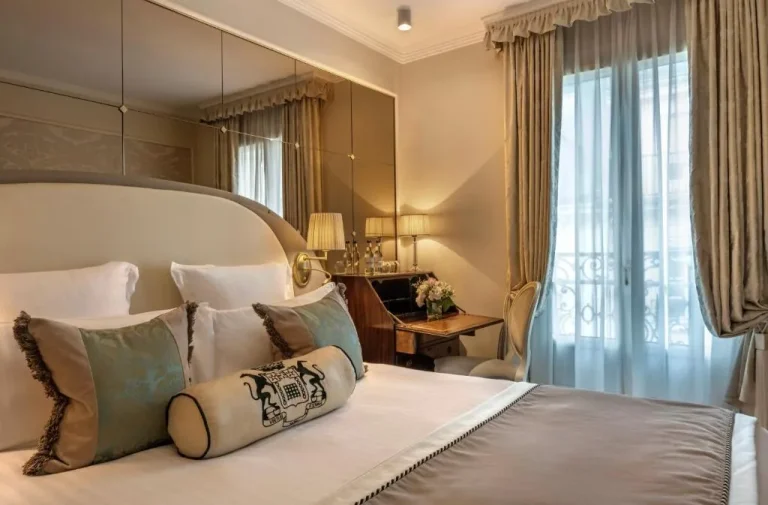 Another view of a Deluxe Room at Hotel Westminster in Paris