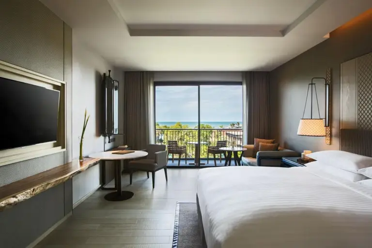 Chambre avec balcon du Hua Hin Marriott Resort and Spa