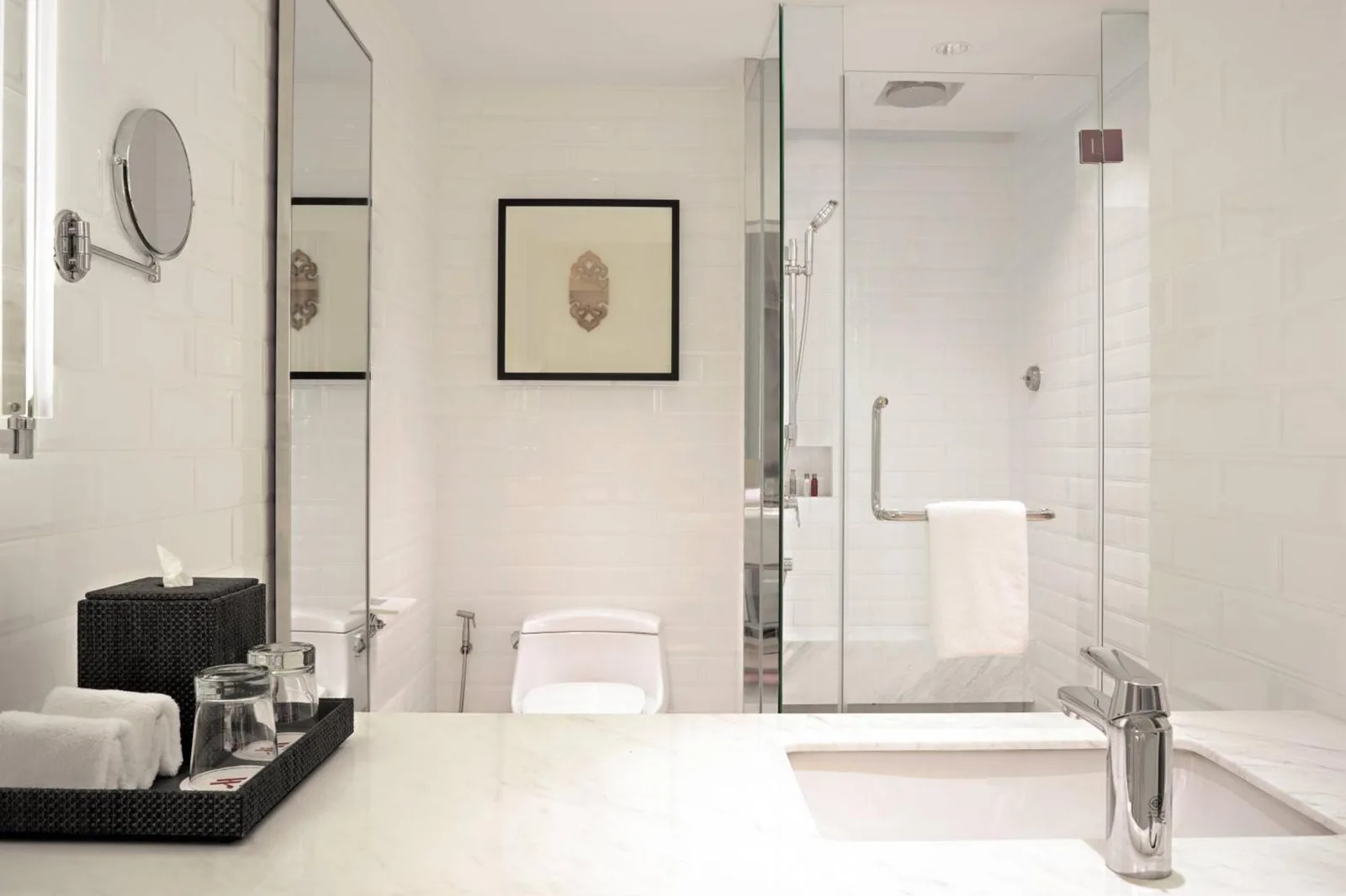Équipements de salle de bain du Hua Hin Marriott Resort and Spa