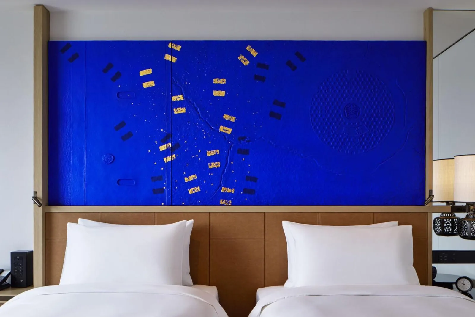 Hyatt Centric Kanazawa Artistic Blue Wall
