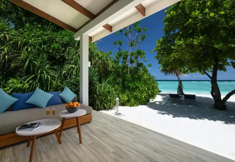 Ifuru Island Maldives Terrace Seating