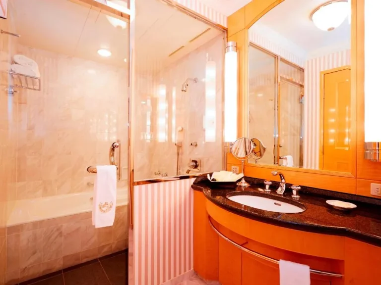 Modern bathroom at Imperial Hotel Osaka